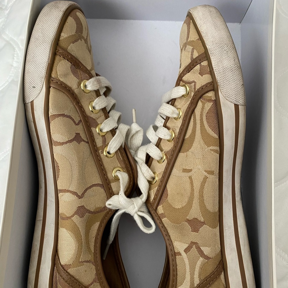 Coach sneakers - Khaki size 9.0M